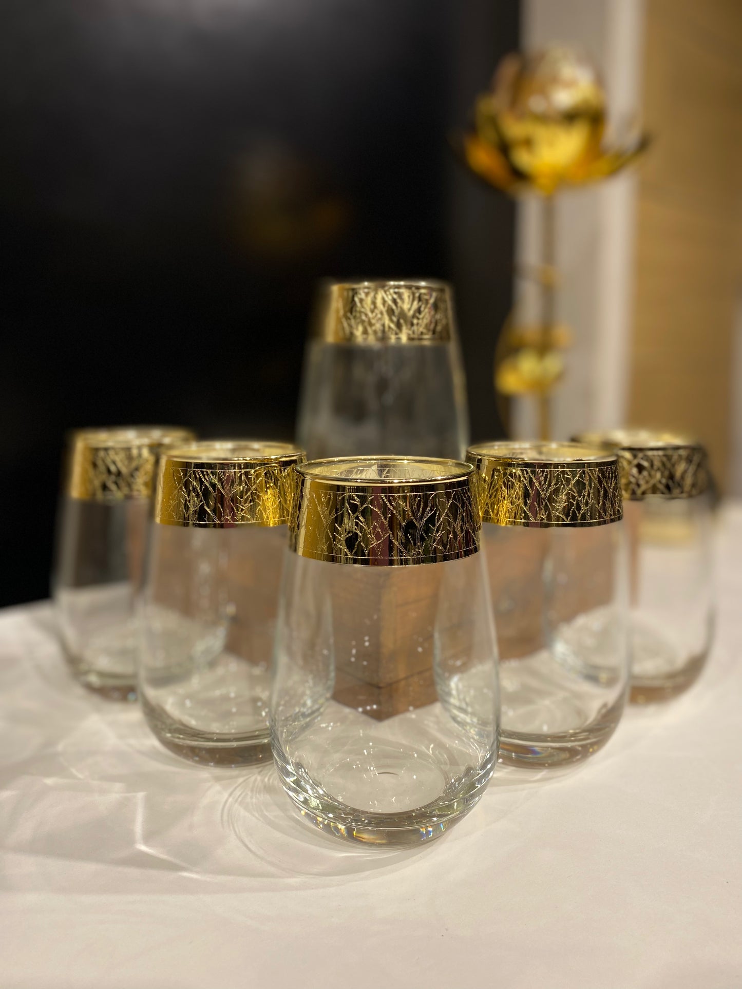 Golden Forest Juice Glass set of 6