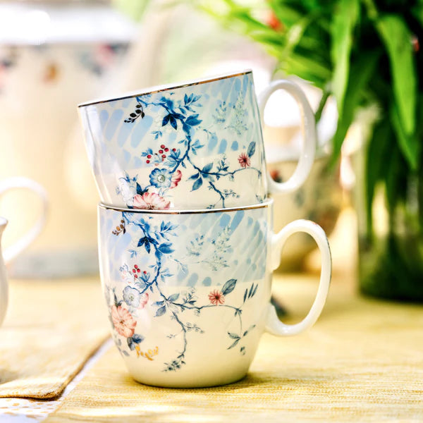 Spring Meadows Mug Set - Set of 6