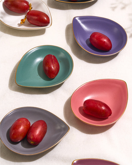 Acute Shaped Dish - Set of 6