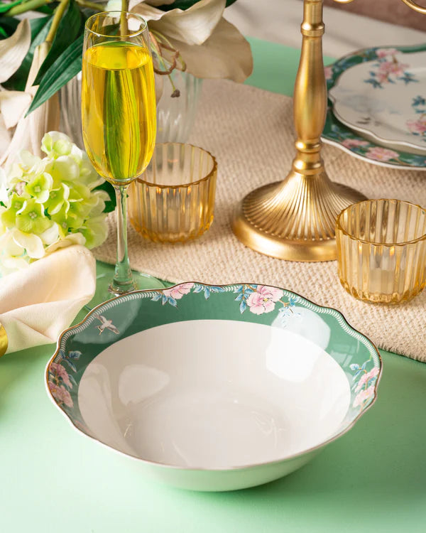 Victorian Green 36 Pcs Dinner Set