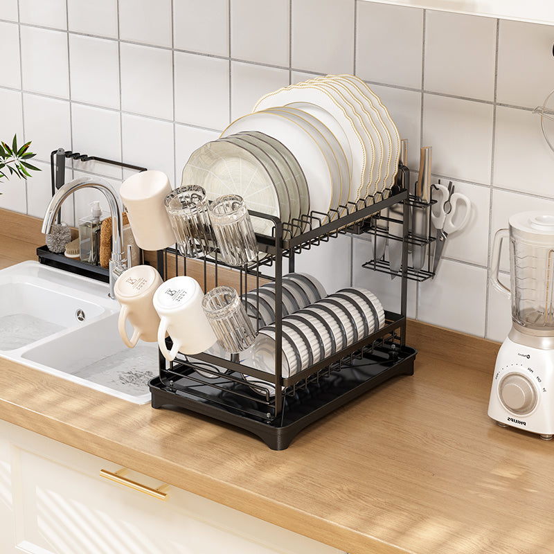 Two Layer Dish Rack – Porcelain & More