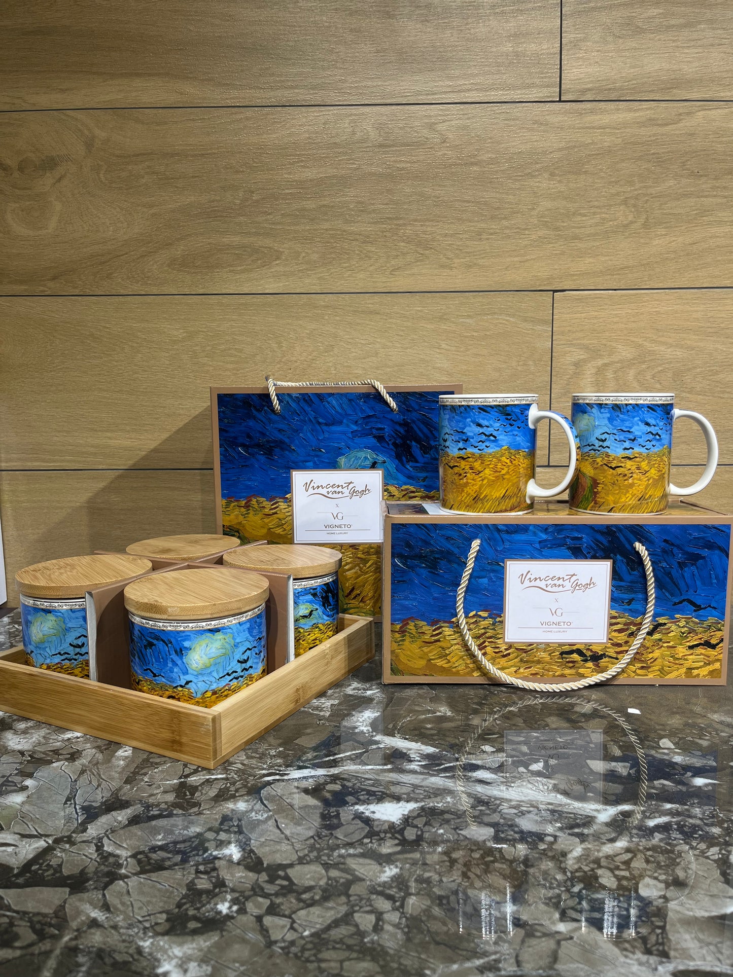 Porcelain&More X Van Gogh Collection Coffee Mug set of 2 (WFC)