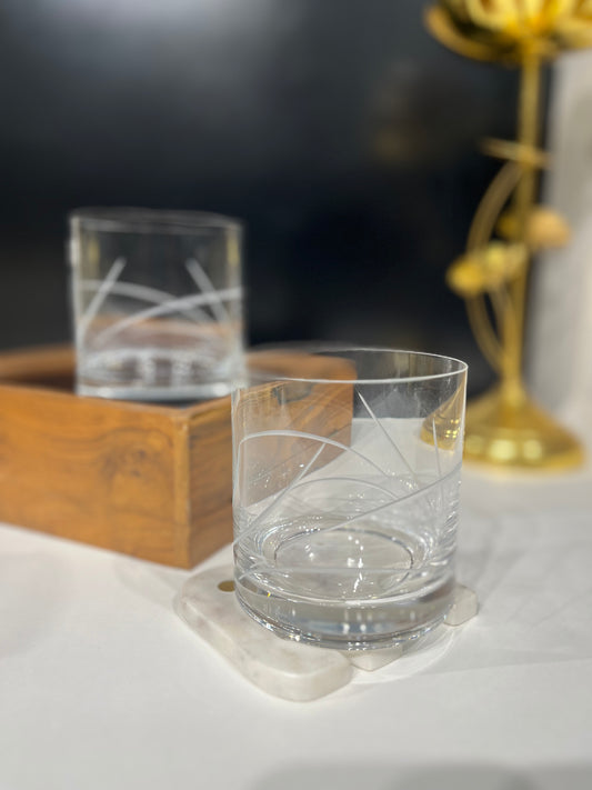 Classic Crest Whisky Glasses set of 6