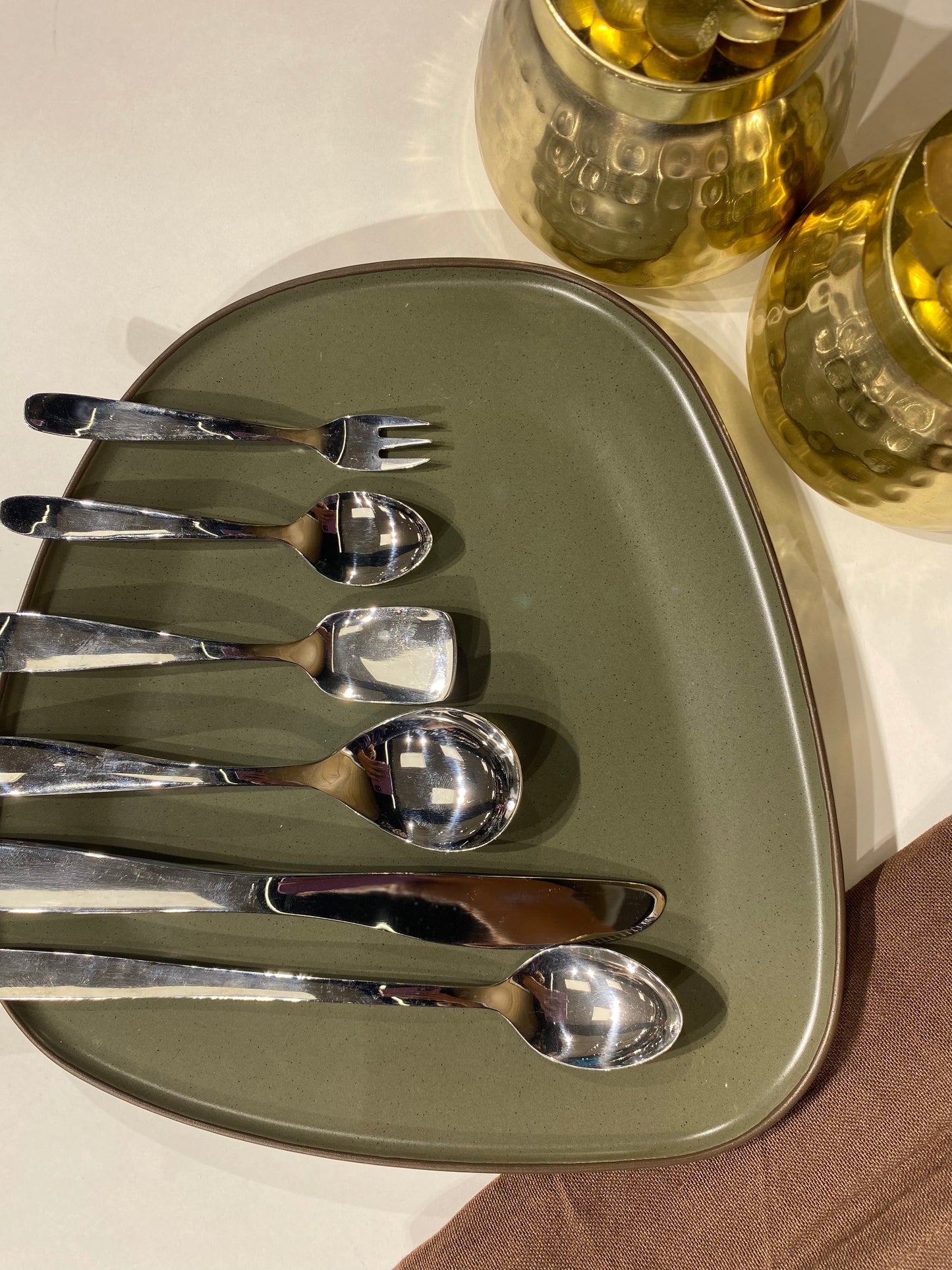 SilverEdge Luxe Ice cream Spoon set of 6