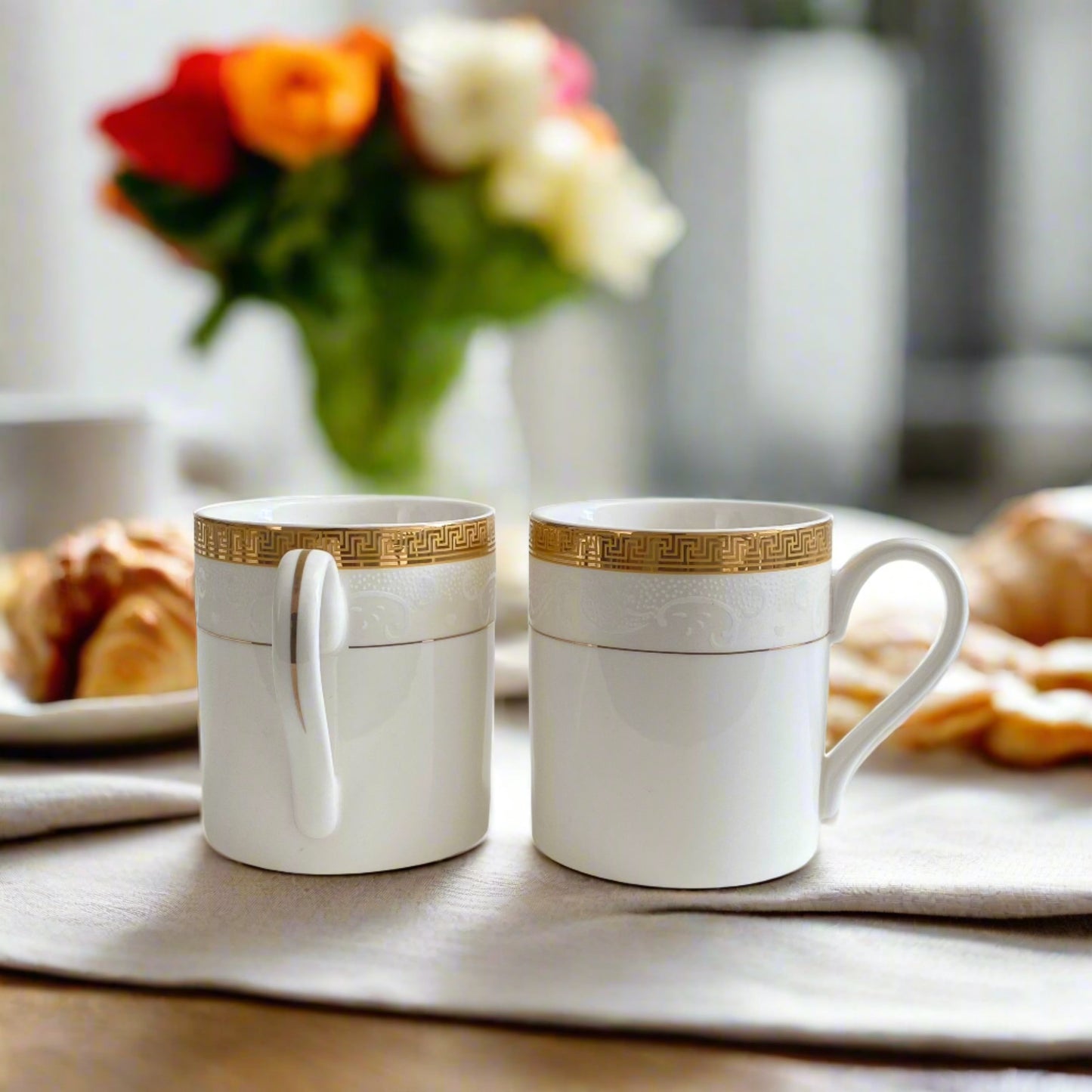 Golden Maze - 6 Pcs Mug Set