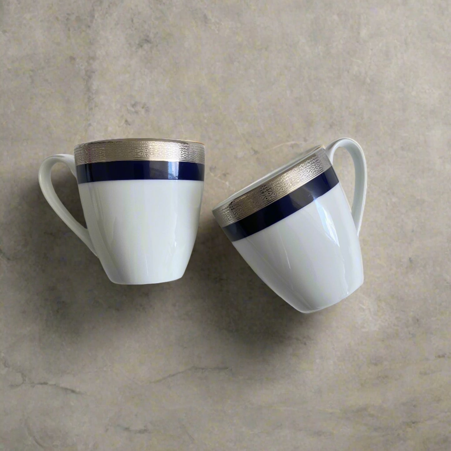 Dankotuwa Tea Cups set of 6 - Shade Blue