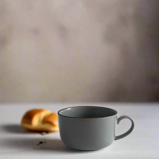 Minimalist Graphite - Cappucino Mug Set of 4