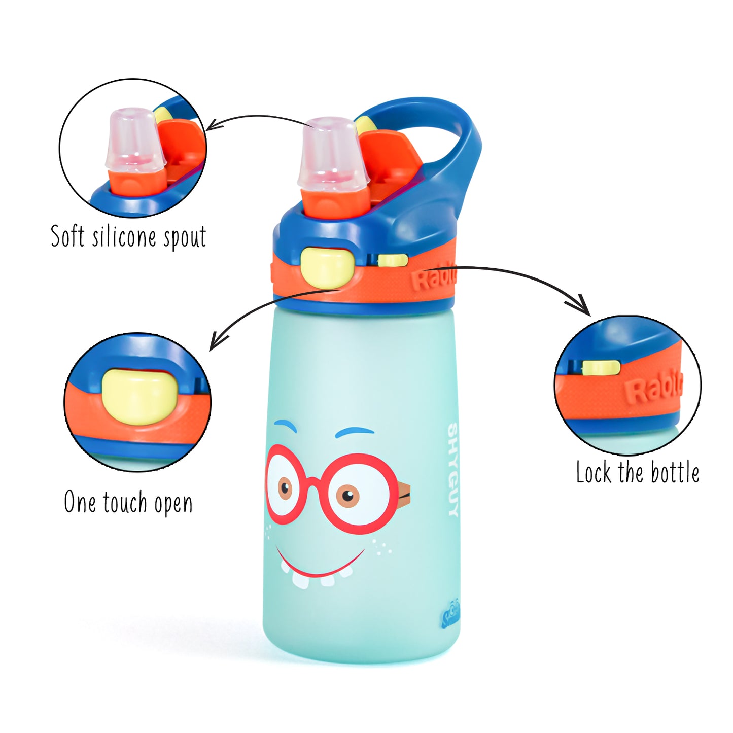 Shyguy - Snap Lock Sipper Bottle