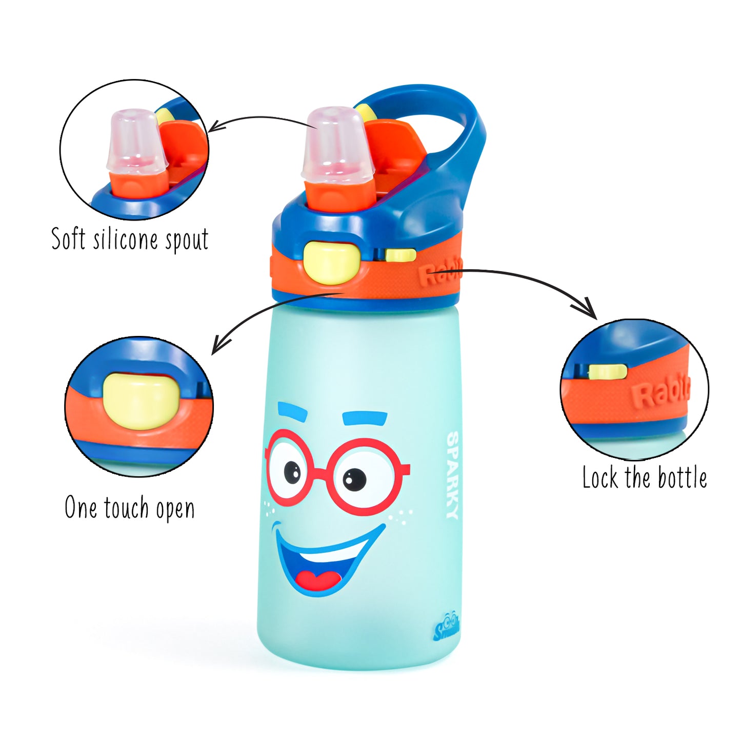 Sparky - Snap Lock Sipper Bottle