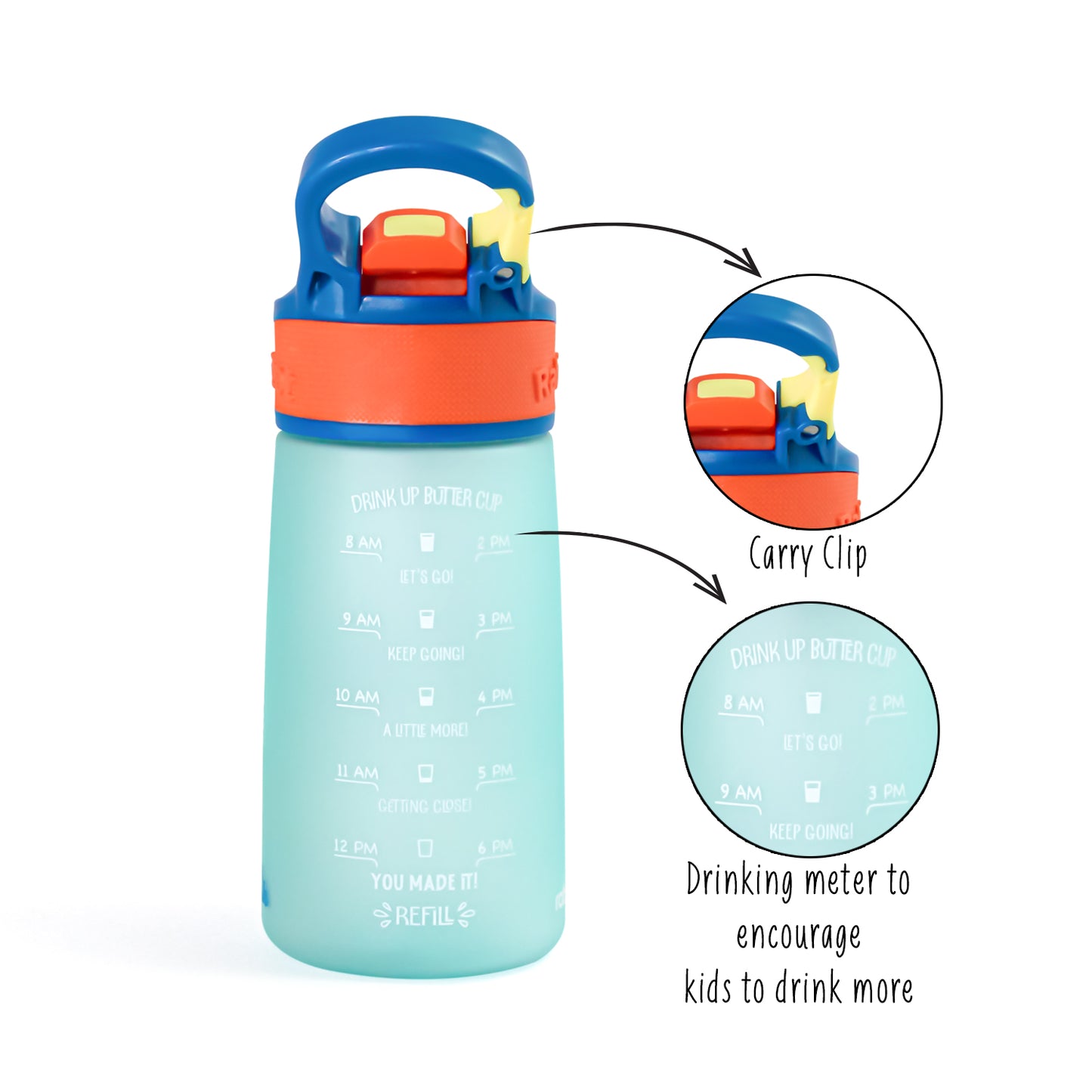 Sparky - Snap Lock Sipper Bottle