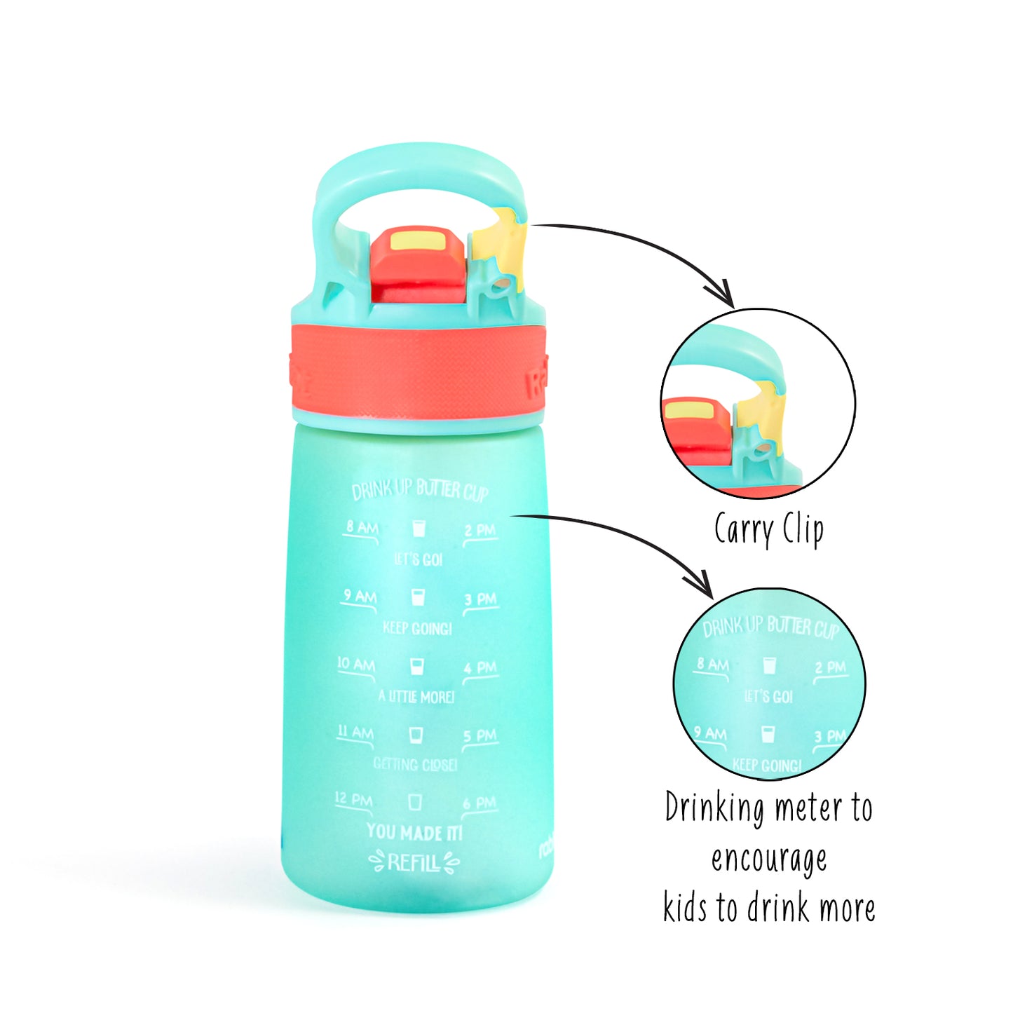 Spunky - Snap Lock Sipper Bottle