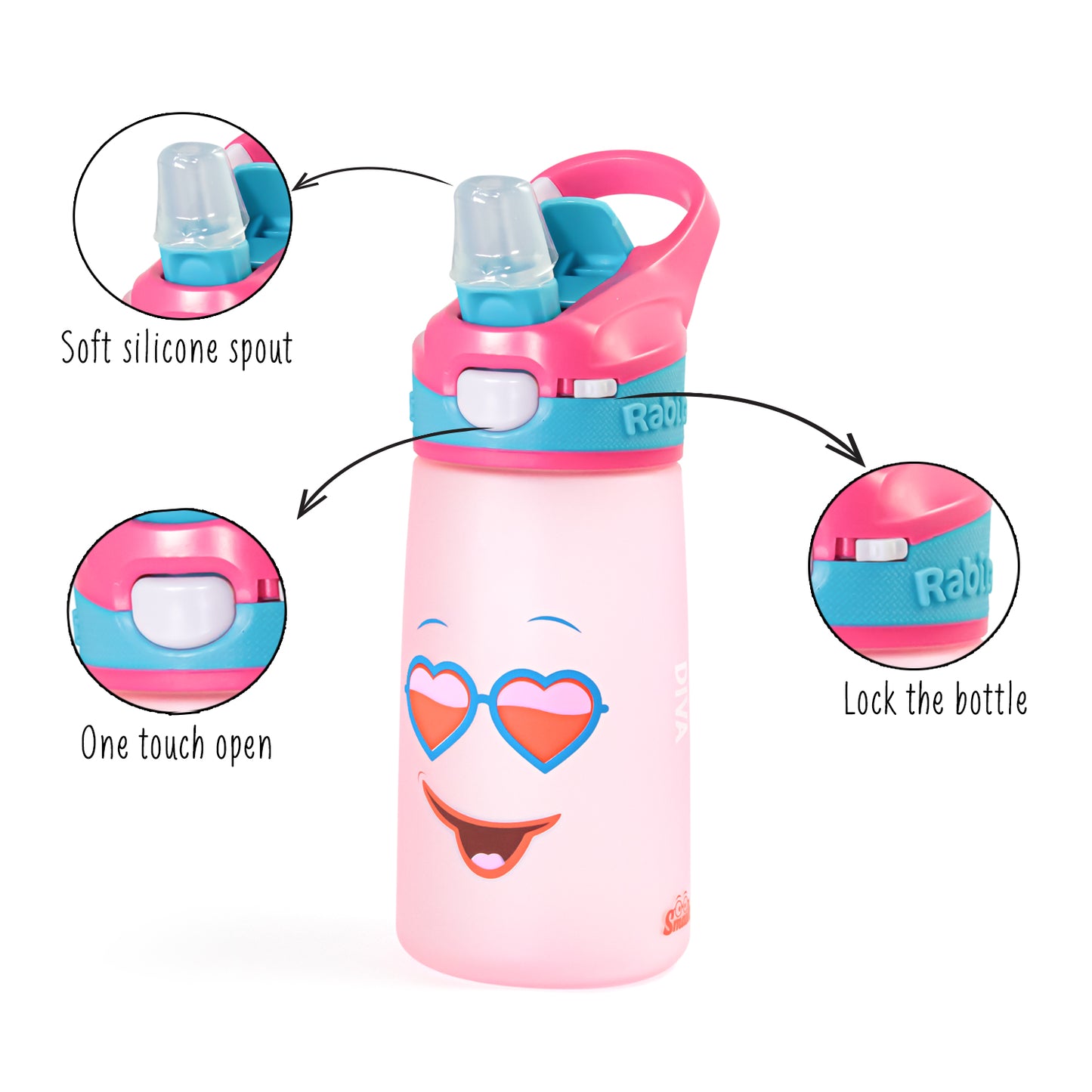 Diva - Snap Lock Sipper Bottle