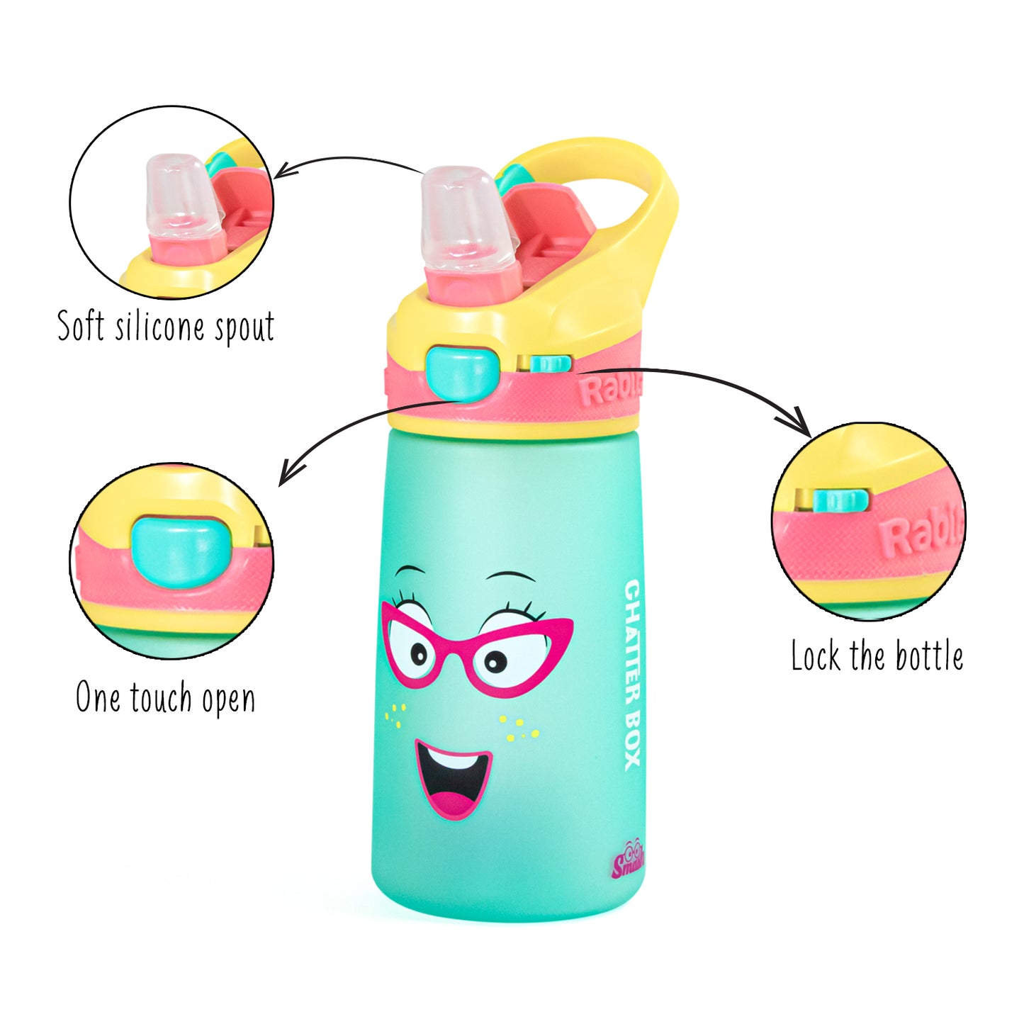 Chatter Box - Snap Lock Sipper Bottle