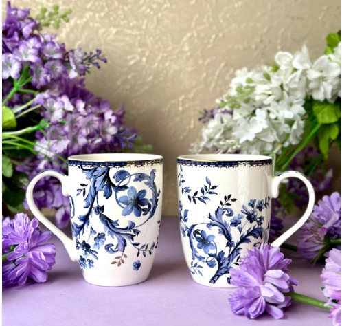 Midnight Blue Coffee Mug - Set Of 2