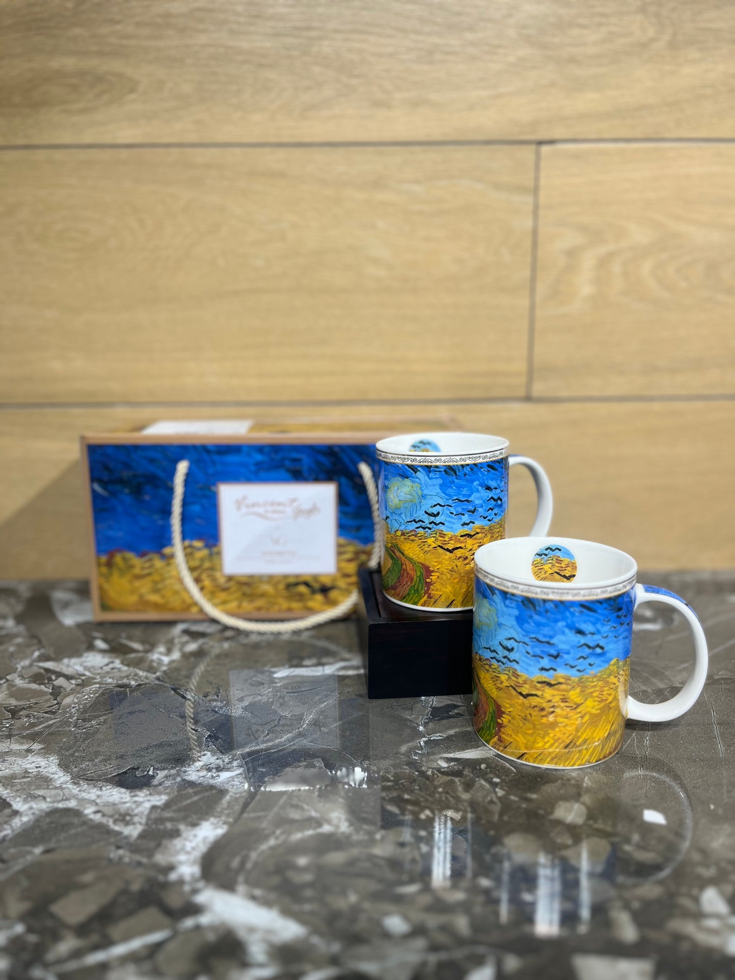 Porcelain&More X Van Gogh Collection Coffee Mug set of 2 (WFC)