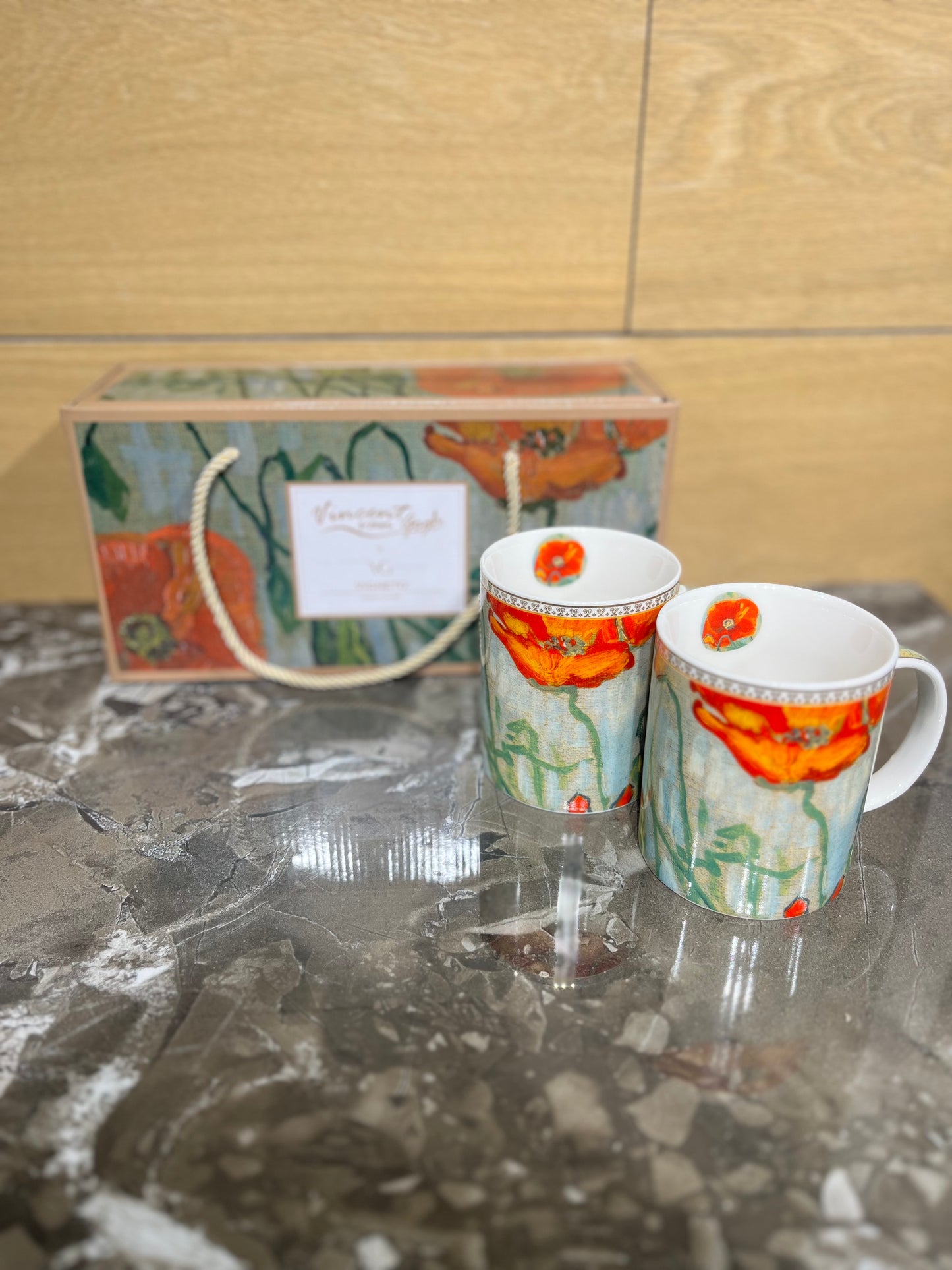 Porcelain&More X Van Gogh Collection Coffee Mug set of 2 (TG)