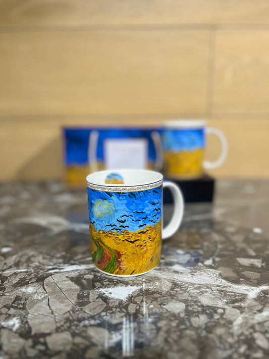 Porcelain&More X Van Gogh Collection Coffee Mug set of 2 (WFC)