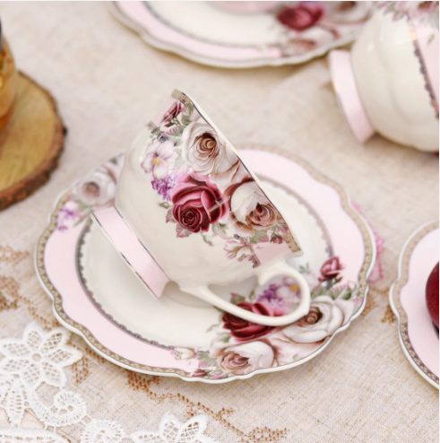 Rose Garden (Vintage Collection) Cup & Saucer - Set of 6