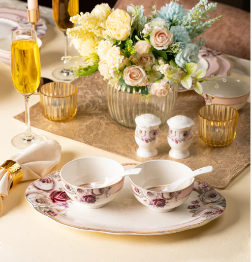 Rose Garden Dinner Set 36 pcs