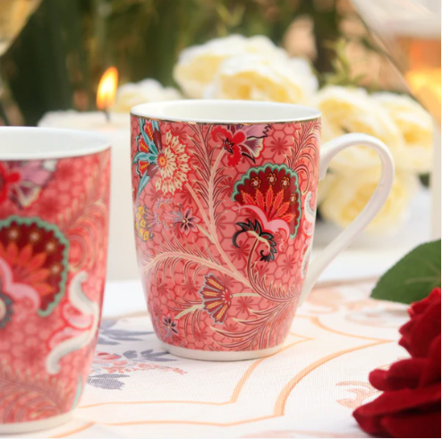 Scarlet Blume Coffee Mug set of 2