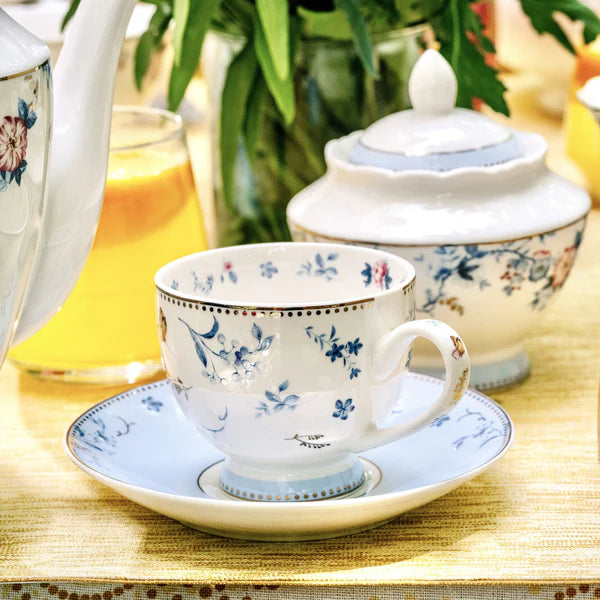 Spring Meadows Cup & Saucer - Set of 6