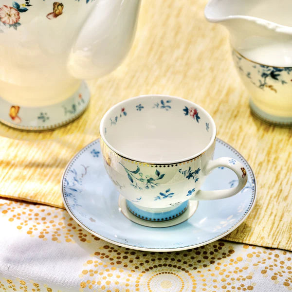 Spring Meadows Cup & Saucer - Set of 6