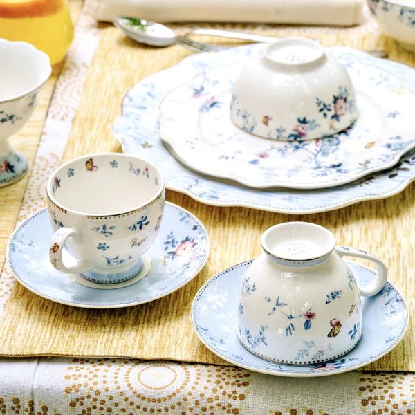 Spring Meadows Cup & Saucer - Set of 6