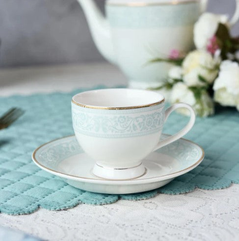 Tiffany Muse Cup & Saucer Set of 12