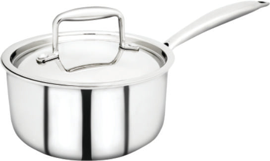 Triply Saucepan With SS Lid